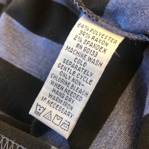 Linea by Louis Dell'Olio Cardigan Jacket Asymmetrical Draped Striped Women Large - Picture 6 of 12